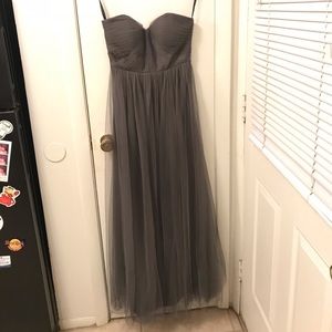 Jenny Yoo Annabelle Shadow Grey Dress